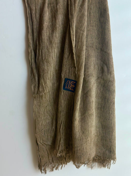 Crinkle Modal Hijab in Olive
