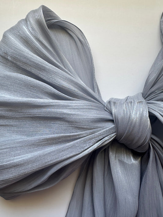 Silver / Shimmer Silk