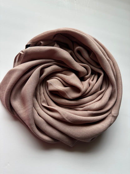 Modal Cotton Hijab in Tea Rose
